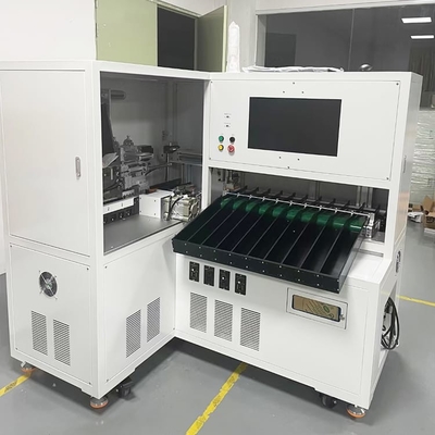 Clasificación automática de la máquina que se pega del papel de Barly de la batería de alta velocidad para la batería 18650
