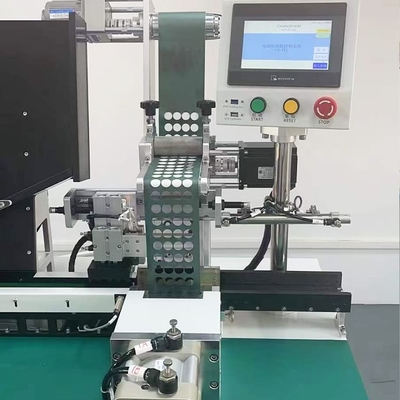 Máquina de relleno de batería de celda cilíndrica automática Máquina de pegado de papel de batería de 220V