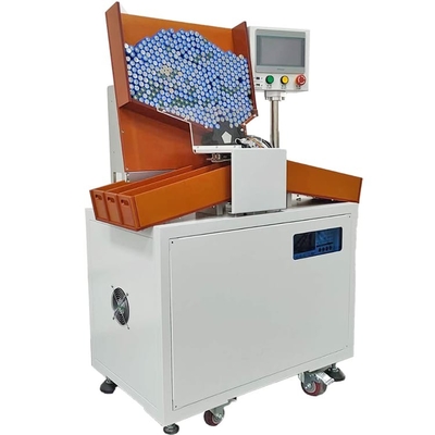 Clasificadora automática de batería cilíndrica de 5 canales para fabricación de embalaje de batería
