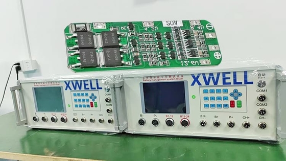 1-24 máquina de prueba del tablero del PWB de la serie BMS para la asamblea de la batería