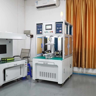 Saldadora automática de cabeza rotativa de doble lado con batería de paquete Máquina de soldadura de punto con inversor de CC