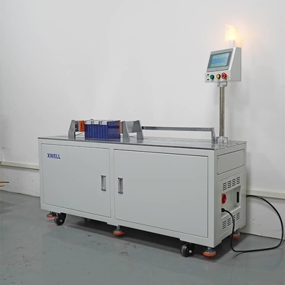 Máquina de ensamblaje de pilas de batería prismáticas de compresión y apilamiento