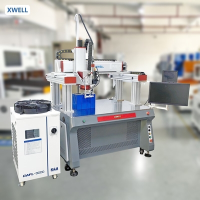 Máquina de soldadura láser con batería de litio prismática