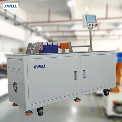 Máquina de apilamiento y prensado de módulos de paquetes de baterías de litio prismáticos Xwell