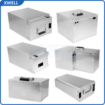 Estación de intercambio de baterías de acero inoxidable 72V 60V 48V caja de batería de iones de sodio