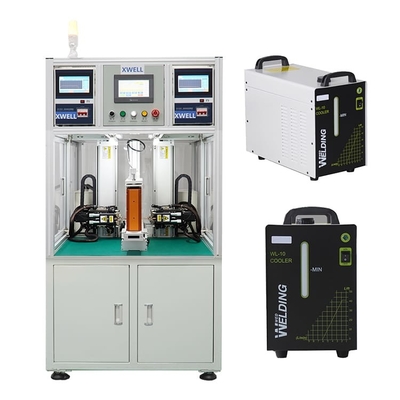 Litio Ion Battery Spot Welding Machine, soldadora doble de la cara 18650