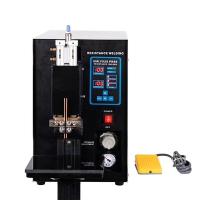 Máquina de la soldadura por puntos de la batería de litio 60HZ, batería Tab Welder del manual 32650