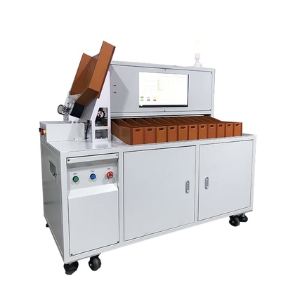 Litio Ion Battery Cell Sorting Machine 80PPM para la asamblea de célula cilíndrica