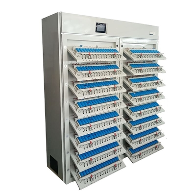 Probador de la capacidad de la batería 18KW 18650, analizador cilíndrico de la descarga de la batería de la célula