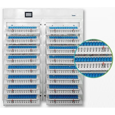 Probador de la capacidad de la batería 18KW 18650, analizador cilíndrico de la descarga de la batería de la célula