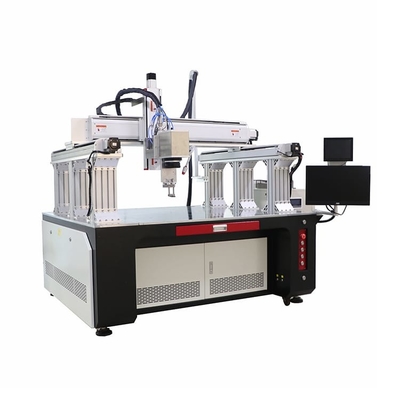 Soldadora de laser de la batería de 4 AXIS 1000w con el marco del pórtico de Longmen