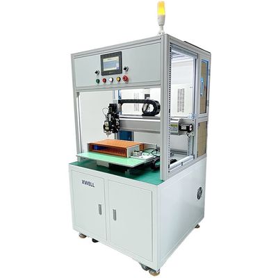 Buen precio Sola máquina automática lateral de la soldadura por puntos para la tira cilíndrica del níquel de la batería en línea
