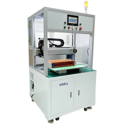 Buen precio Solo lado de la máquina de aluminio eléctrica automática de la soldadura por puntos para la batería cilíndrica en línea
