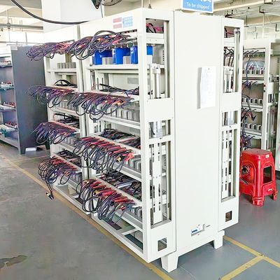 Buen precio 64 Canal 5V 100A Máquina de clasificación de la capacidad de la célula de la batería para la célula prismática en línea