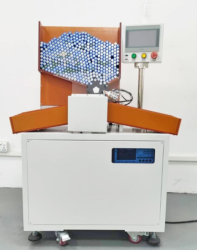 Máquina clasificadora automática de pilas de litio de la clasificadora de baterías cilíndricas de 5 canales