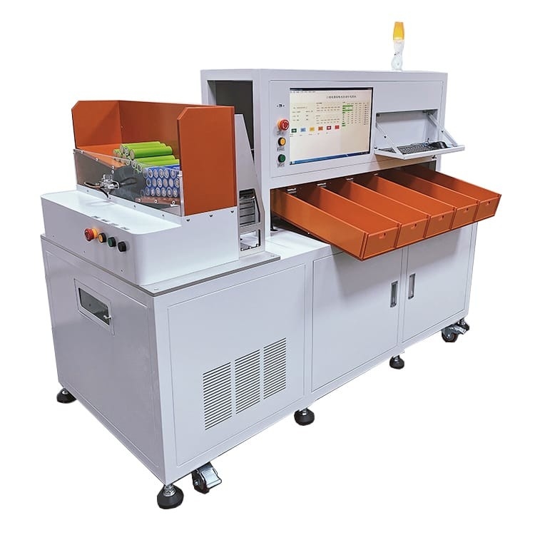 Clasificadora de la batería cilíndrica de 5 canales para 32130 32140 33130 Li-Ion Battery