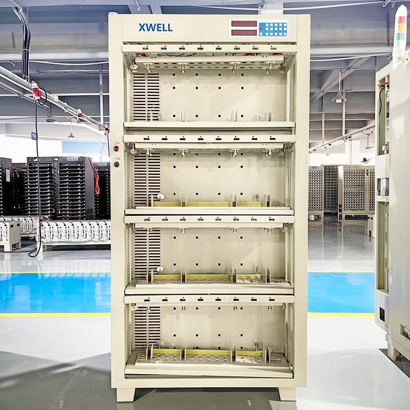 Máquina de prueba de paquetes de baterías de 5V 120A Máquinas de clasificación de células de iones de litio para baterías prismáticas