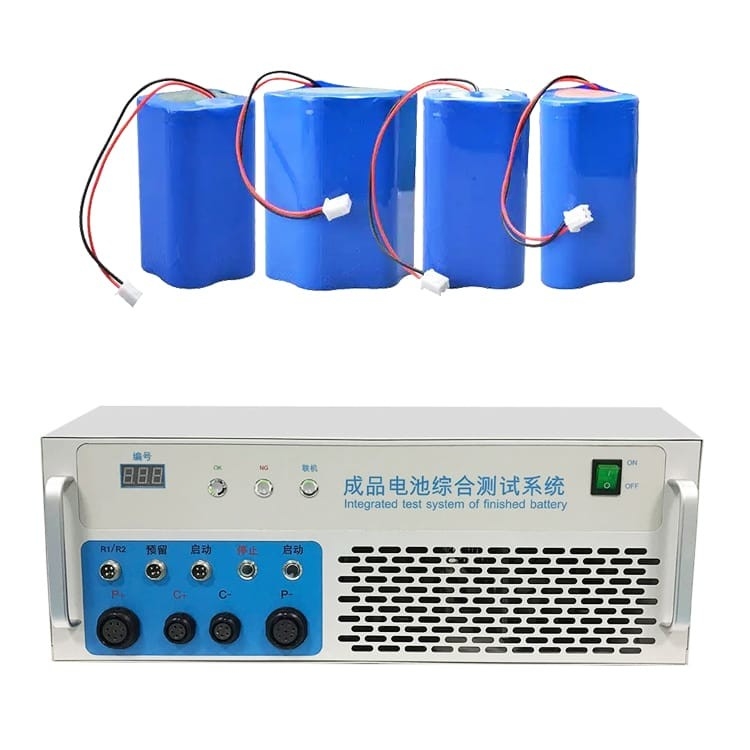 ión de litio de 100V 200A máquina completa de la prueba del probador de 18650 baterías para la prueba acabada de la batería