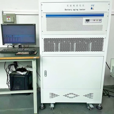 máquina de envejecimiento 20A de la batería 100V que carga 40A que descarga para la batería del litio