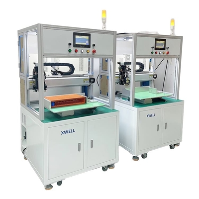 Batería cilíndrica de Pneumatic For Lithium del solo soldador lateral automático del punto