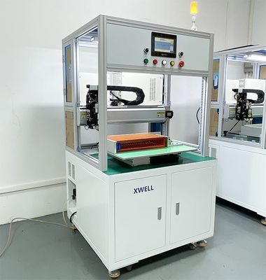Buen precio Máquina de soldadura de baterías de paquete automático de un solo lado Máquina de soldadura automática en línea