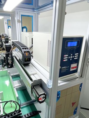 Buen precio Sola máquina lateral automática de la soldadura por puntos para la batería que hace 0,03 - 0.25m m en línea