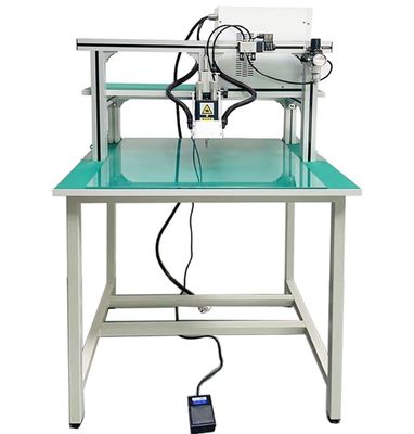 Buen precio 18650 soldador manual del punto de la soldadora del electrodo de la batería del pórtico de 21700 células en línea