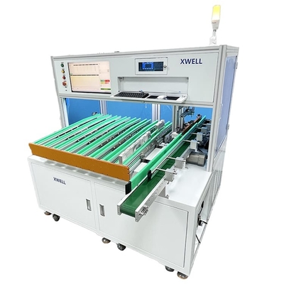 50Hz clasificadora de la célula de batería del canal del PLC 8 para el clasificador prismático de la célula de batería