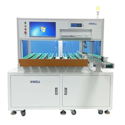 Buen precio El PLC prismático automático de la clasificadora de la célula de batería de 8 canales controló en línea
