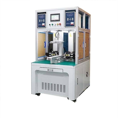 Máquina de soldadura automática de doble lado para 18650 21700 32650 Célula cilíndrica