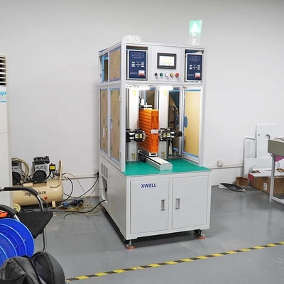 Máquina de soldadura automática de doble lado para la fabricación de baterías de li-ion