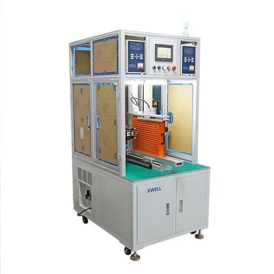 Buen precio Máquina automática de soldadura por puntos de batería de litio de doble lado 18650 Autodiagnóstico de fallas en línea