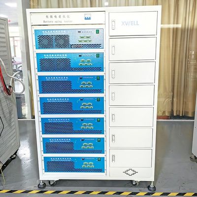 7 canales de carga y descarga Máquina de prueba de envejecimiento de la batería de iones de litio