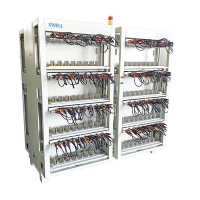 Buen precio 5V 100A 64 canales de la célula prismática de la batería Tester máquina de prueba de clasificación en línea