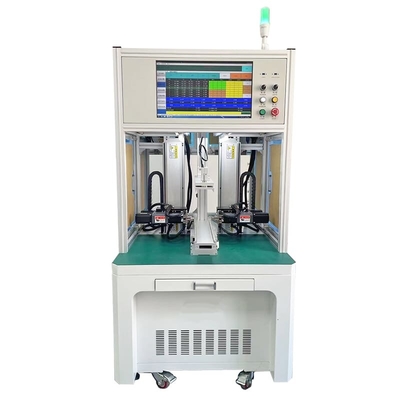 Máquina automática de soldadura por puntos de resistencia de doble lado Batería de paquete de iones de litio Soldador por puntos de 18650 21700