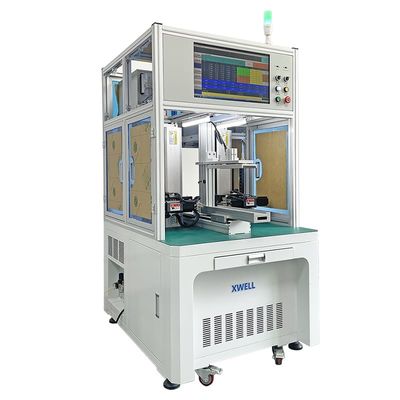 Buen precio Saldadora automática de doble cara CNC 18650/26650/32650 Máquina de soldadura de células de batería cilíndrica en línea