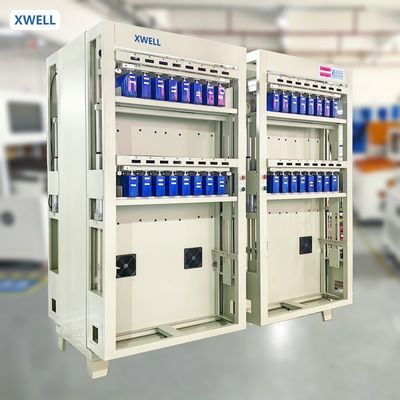 Buen precio Máquina niveladora de capacidad de formación de batería con protección contra fallas de energía XWELL XW-5V100A32CH online
