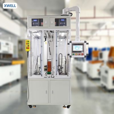 Buen precio XWELL XW-ACDW 10000A Batería de alta potencia Máquina de soldadura de doble lado para la integración de la producción de transportadores en línea