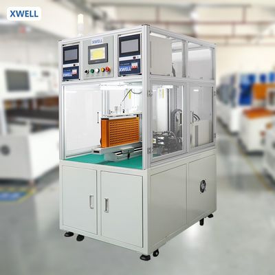 Buen precio Máquina de soldadura por puntos CNC automática de doble cara con fuente de alimentación de soldadura de transistores en línea