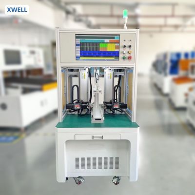 Buen precio Máquina de soldadura por puntos automática con batería de doble cara en línea