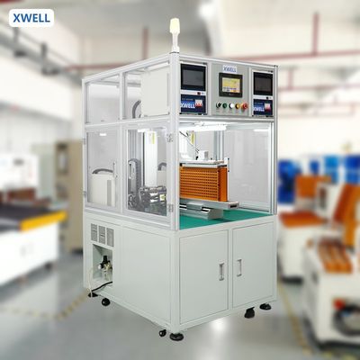 Buen precio Máquina de soldadura por puntos CNC automática de doble cara con fuente de alimentación de soldadura de transistores en línea