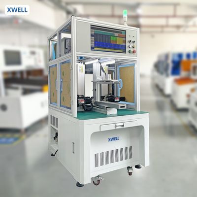 Buen precio XW-ADW Máquina automática de soldadura por puntos con batería de doble lado 5000A Servo motor Control de PC 500x400mm Rango en línea