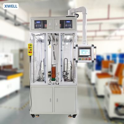 Buen precio XWELL MD-ACDW Máquina de soldadura por puntos de doble cara con batería transportadora completamente automática 5000A online