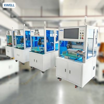 Buen precio Saldadora automática de punto de lado único con cabeza de soldadura giratorio en línea