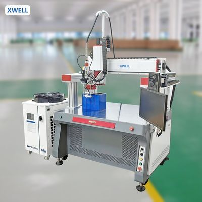 Buen precio Máquina de soldadura láser de 3000W para soldadura de paquetes de baterías en línea
