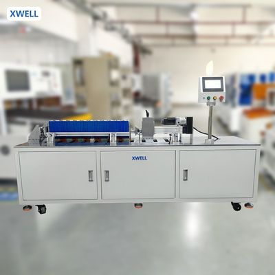 Buen precio XW-PC12 Módulo de batería prismático Máquina de compresión 500kg Presión 1200mm Control servo del PLC en línea