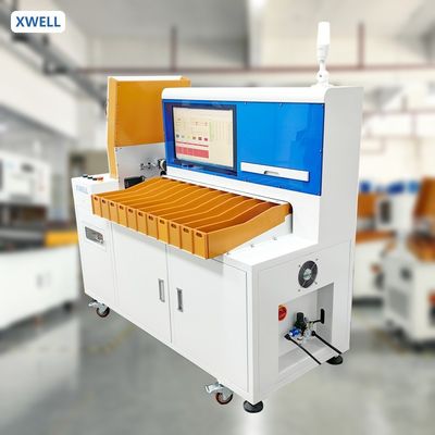 Buen precio 18650 26650 32650 21700 Sortadora de baterías cilíndrica en línea