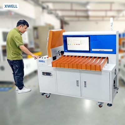 Máquina de clasificación de baterías automática de 11 canales IR Voltage Cell Sorter para paquete de baterías cilíndricas18650 21700