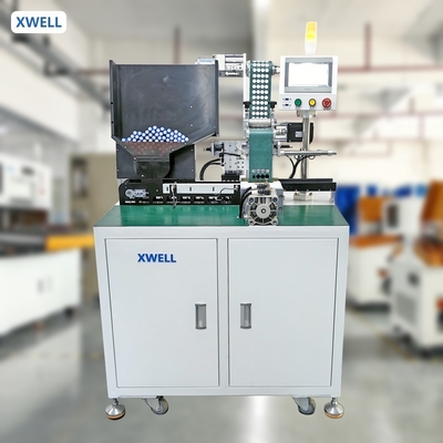 Máquina automática de pegado de papel de aislamiento de baterías de iones de litio para células cilíndricas