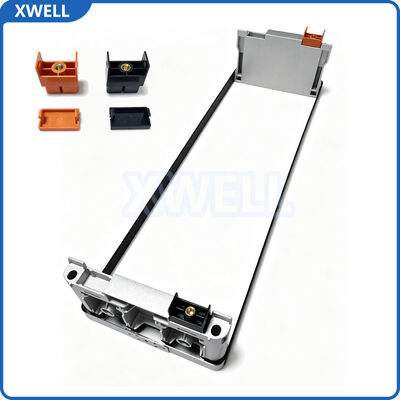 Buen precio Placa Final de Batería de Aleación de Aluminio Anodizada Multitamaño Compatible con Celdas Prismáticas de 50Ah-314Ah con Terminales en línea